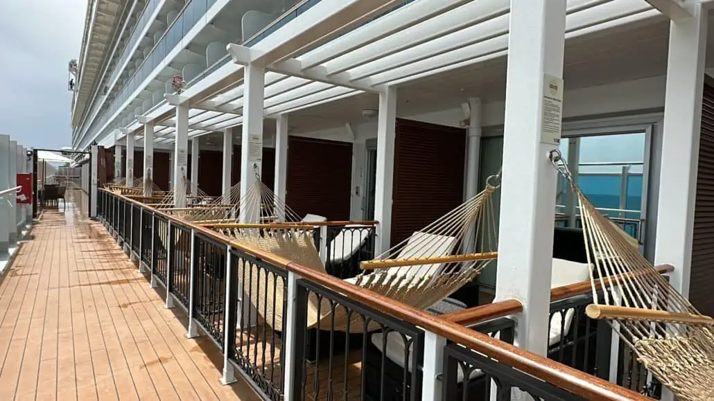 Terraza walkway in Carnival Venezia