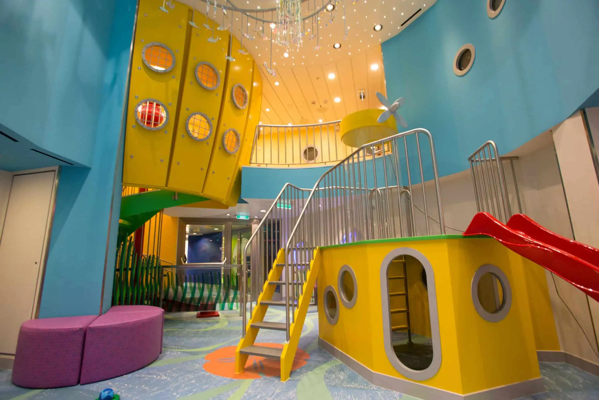 kid's club area quantum of the seas