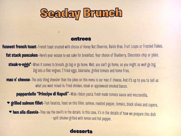 carnival sunshine brunch