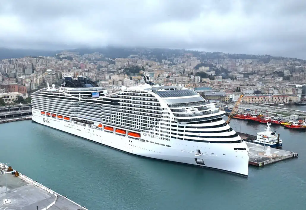 msc world europa genoa italy