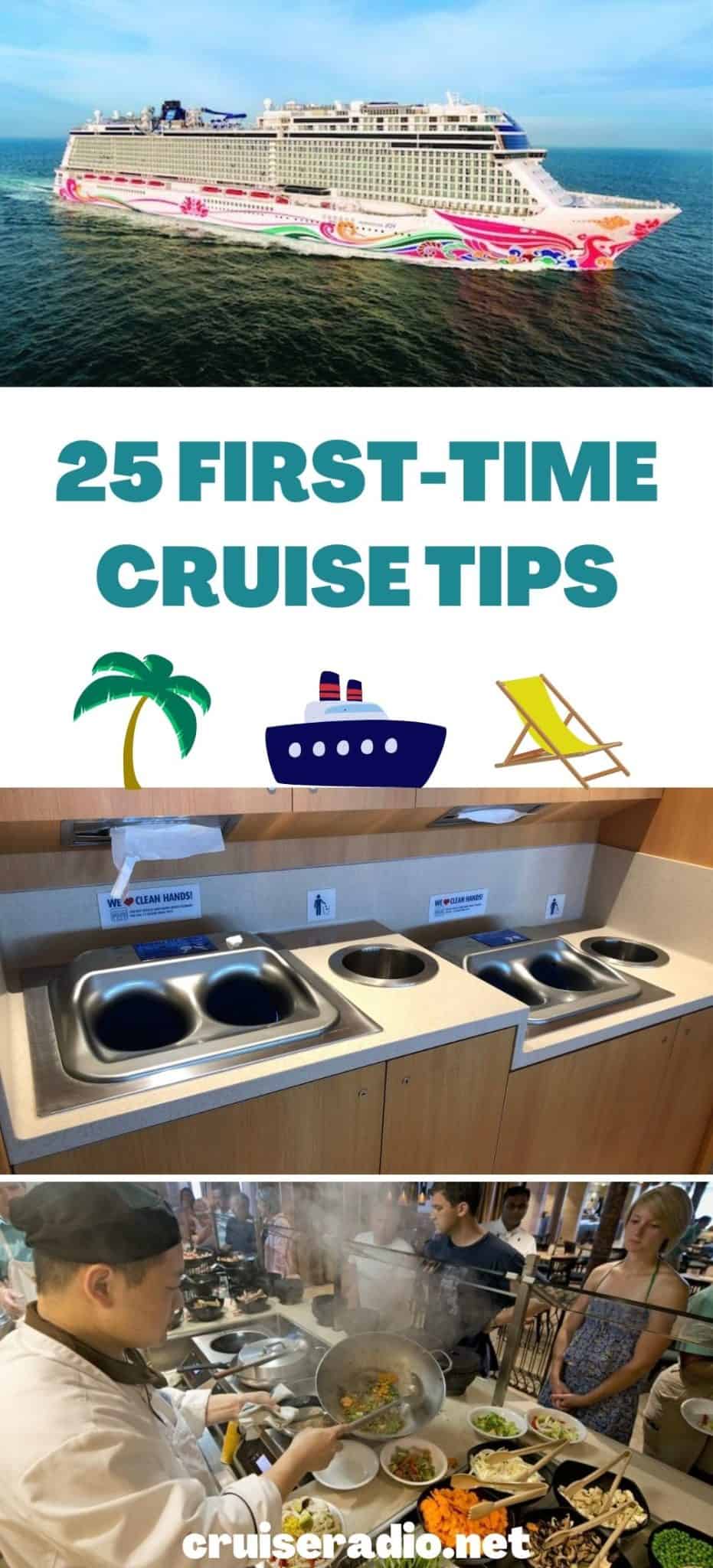 25 first time cruise tips