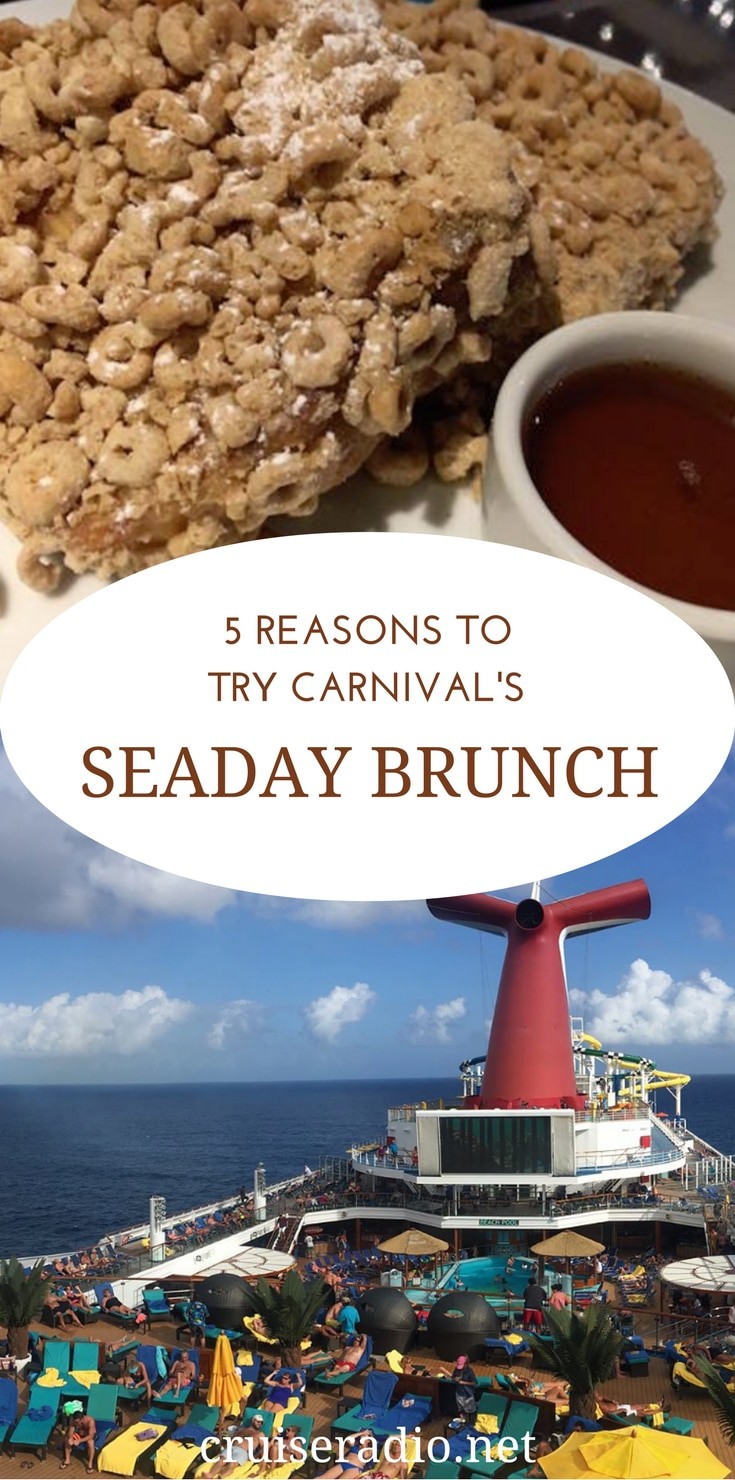 #carnival #seaday #cruise #brunch #food #vacation #travel