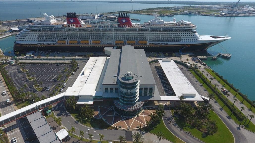 Port Canaveral aerial view