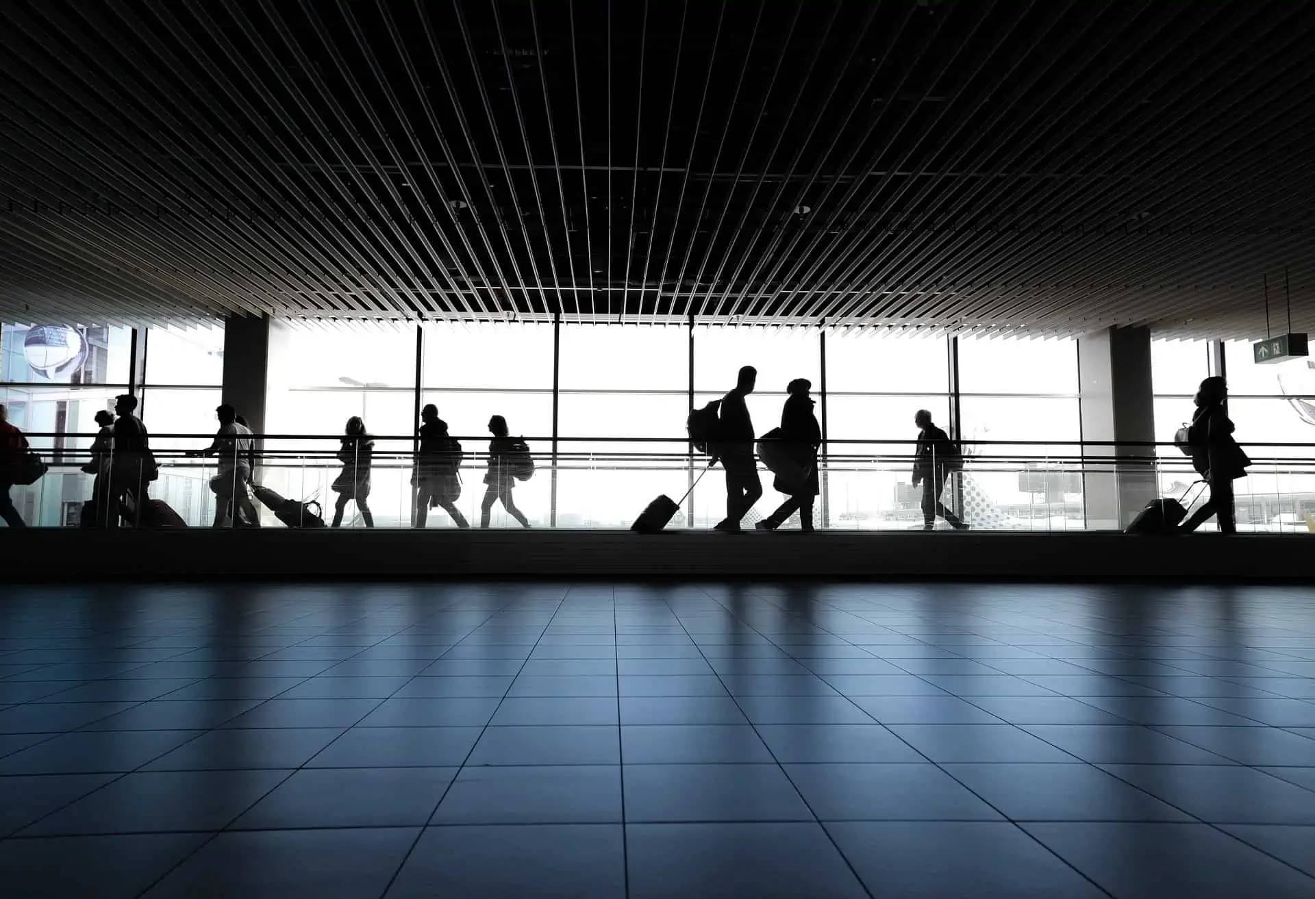 airport sidewalk terminal people pixabay