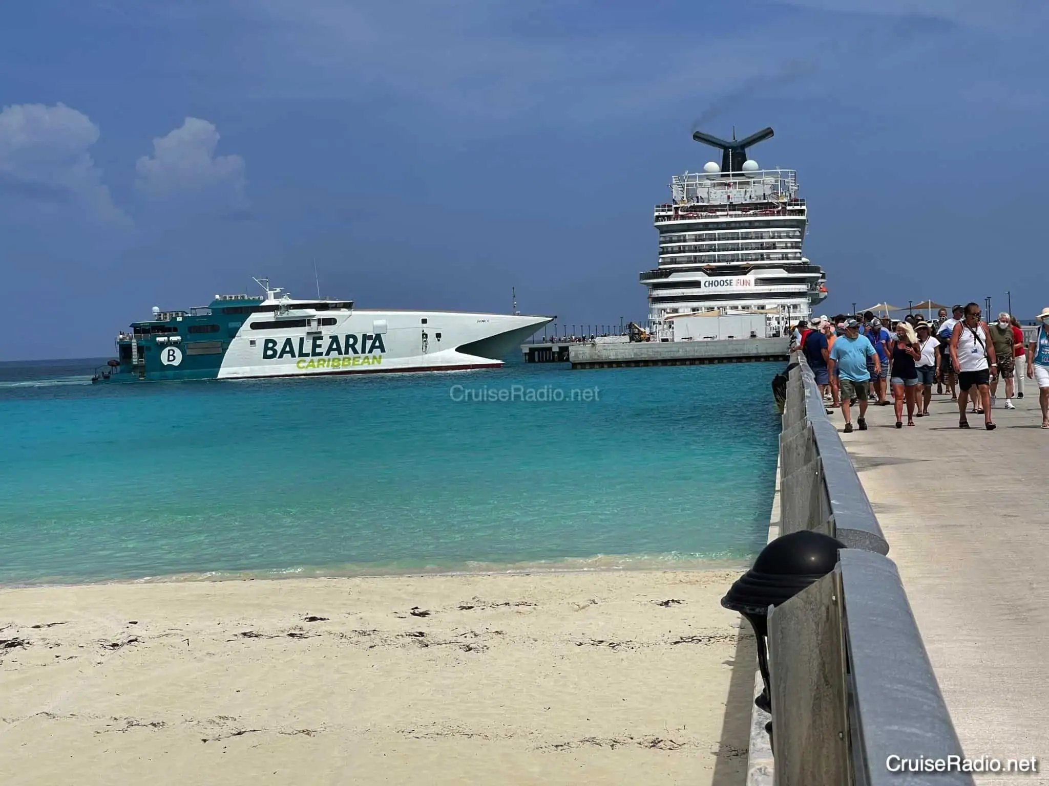 Balearia Caribbean at North Bimini