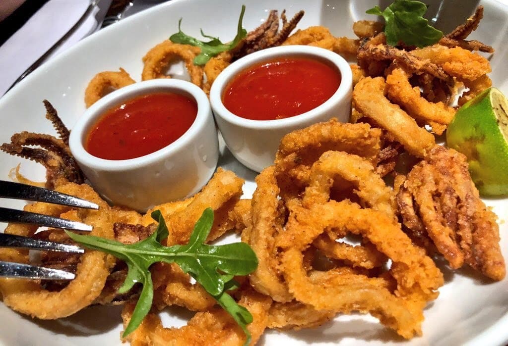 calamari cucina del capitano carnival cruise