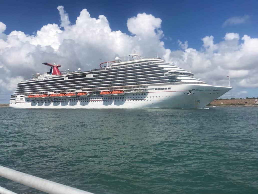 cruise ship exterior view