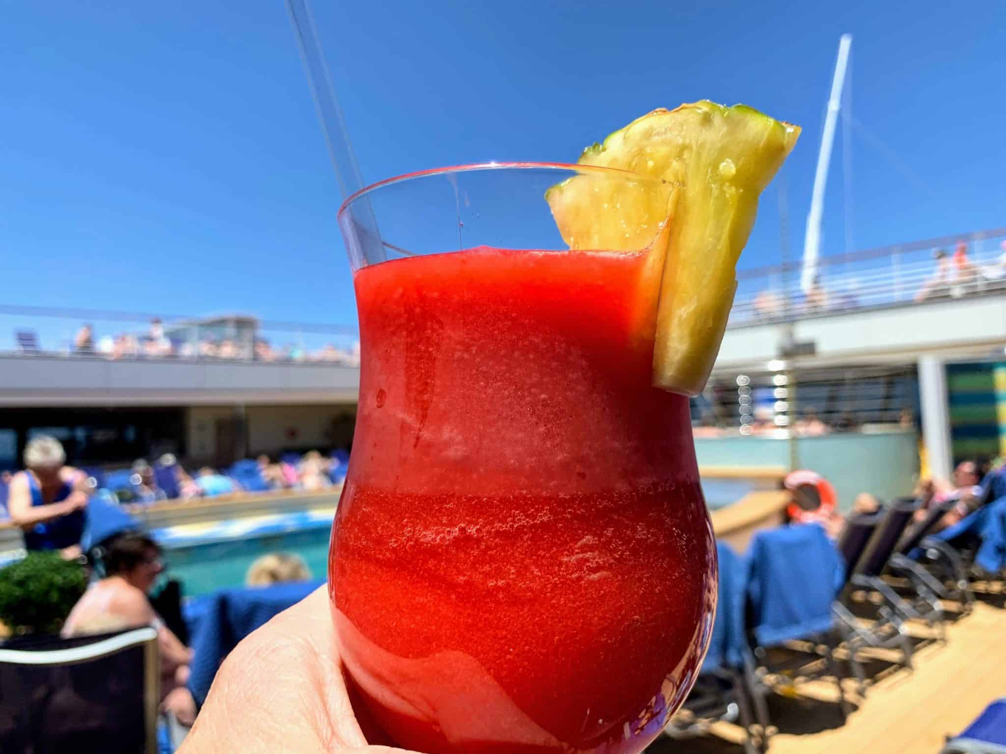 Carnival Sunrise drinks package