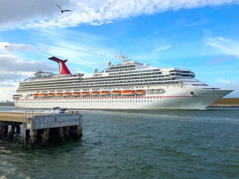 carnival sunshine sailaway