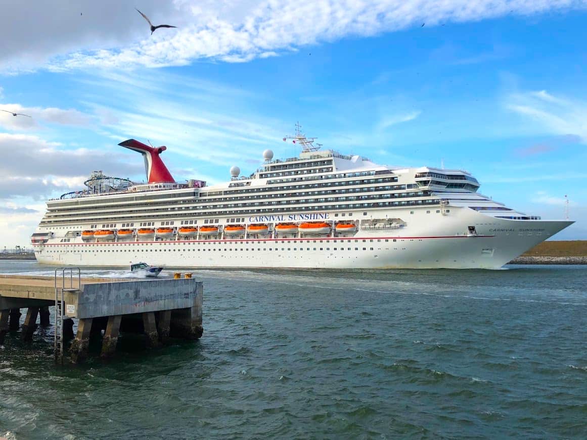 carnival sunshine sailaway