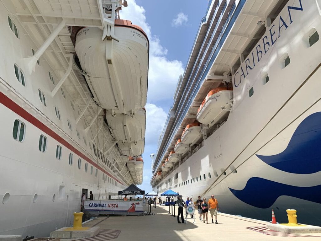 Carnival Vista in Port