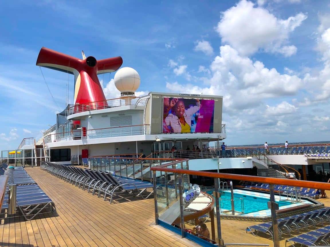 cruise ship deck