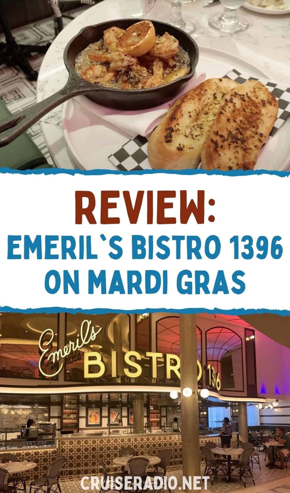 review: emeril's bistro 1396 on mardi gras