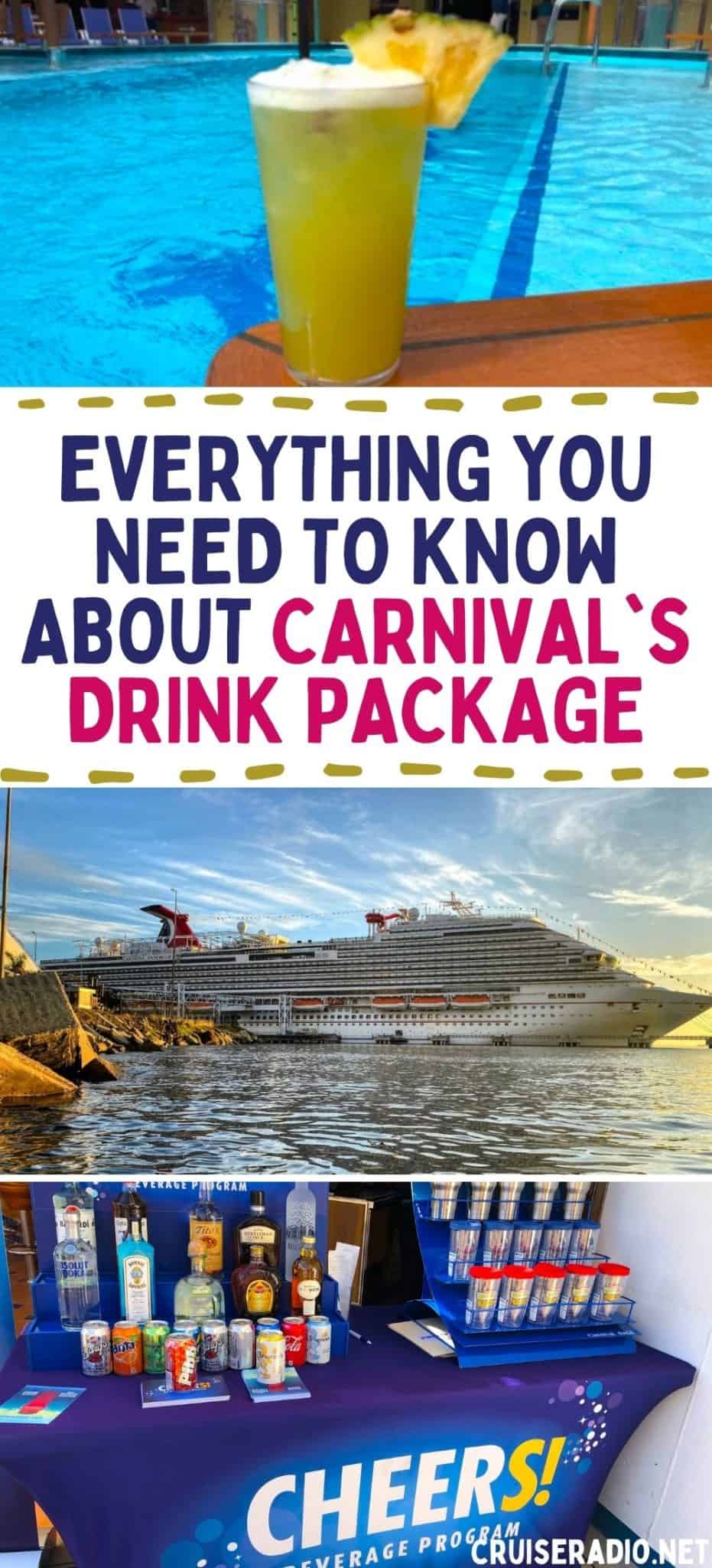 carnival cruise drink package everything you need to know