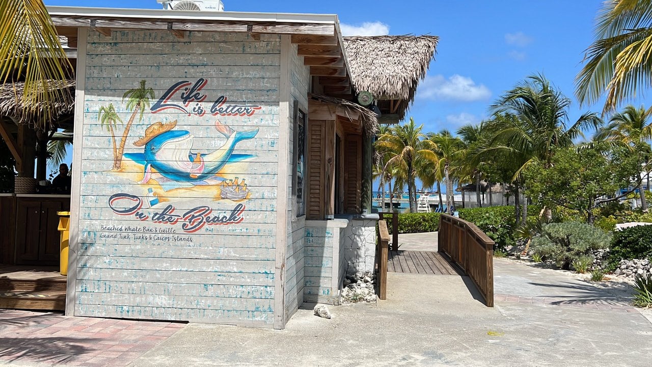 Grand Turk beachside bar