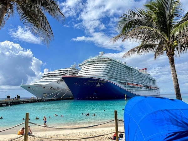 grand turk cruise center carnival ship