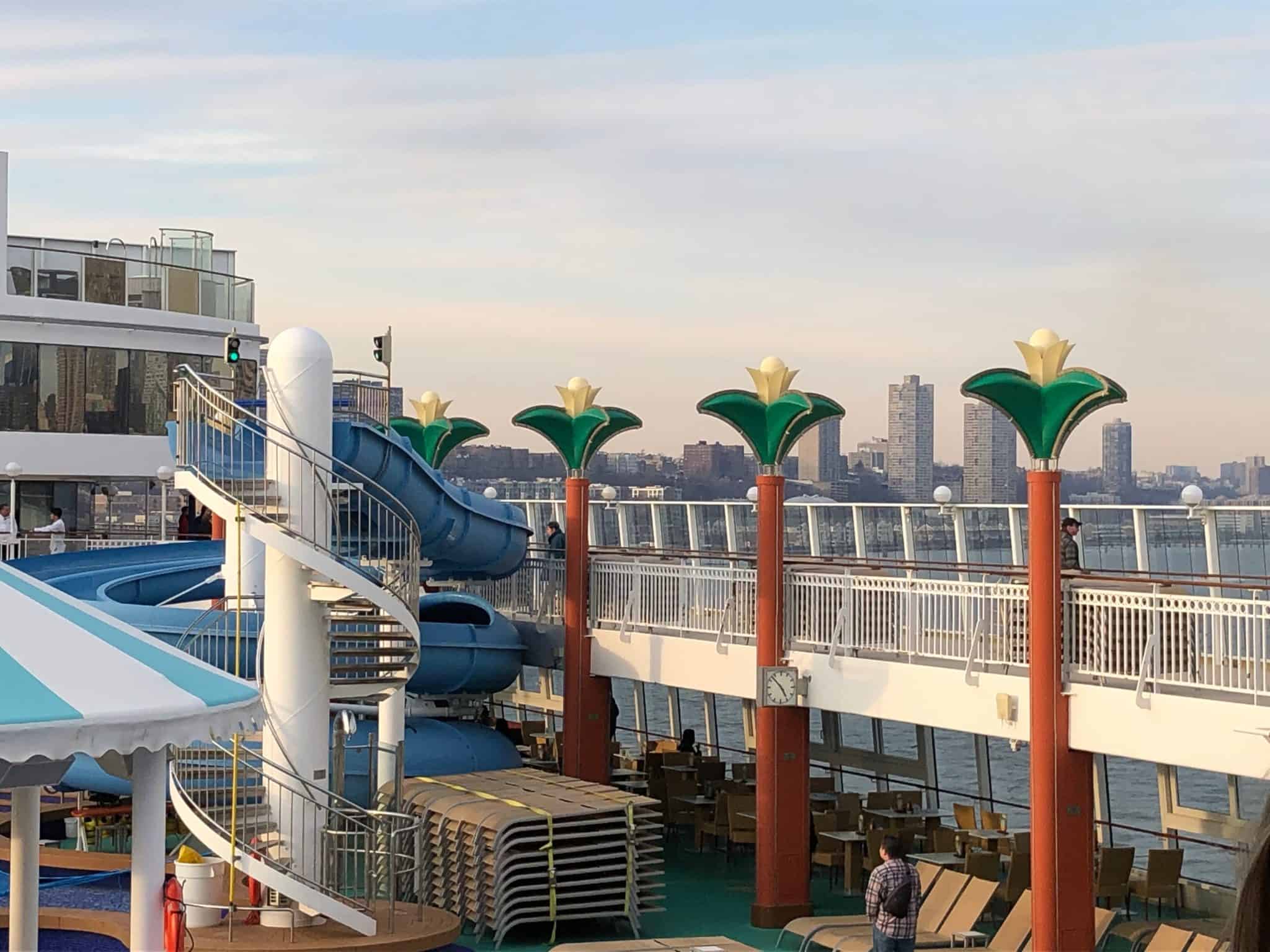 cruise ship slide