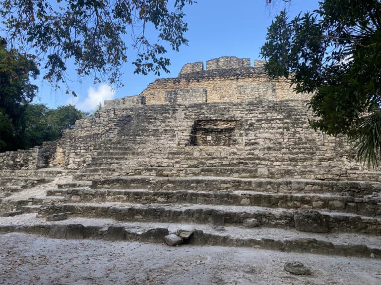 Chacchoben archaeological site mexico