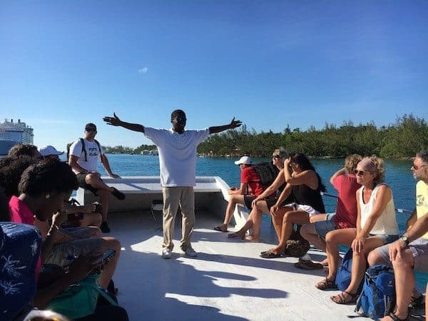 Nassau Bahamas water taxi Atlantis 