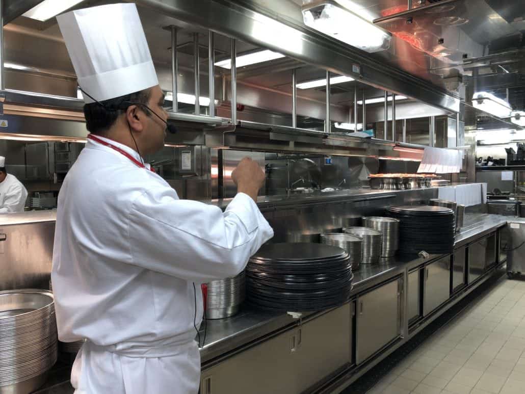 Viking sky galley tour