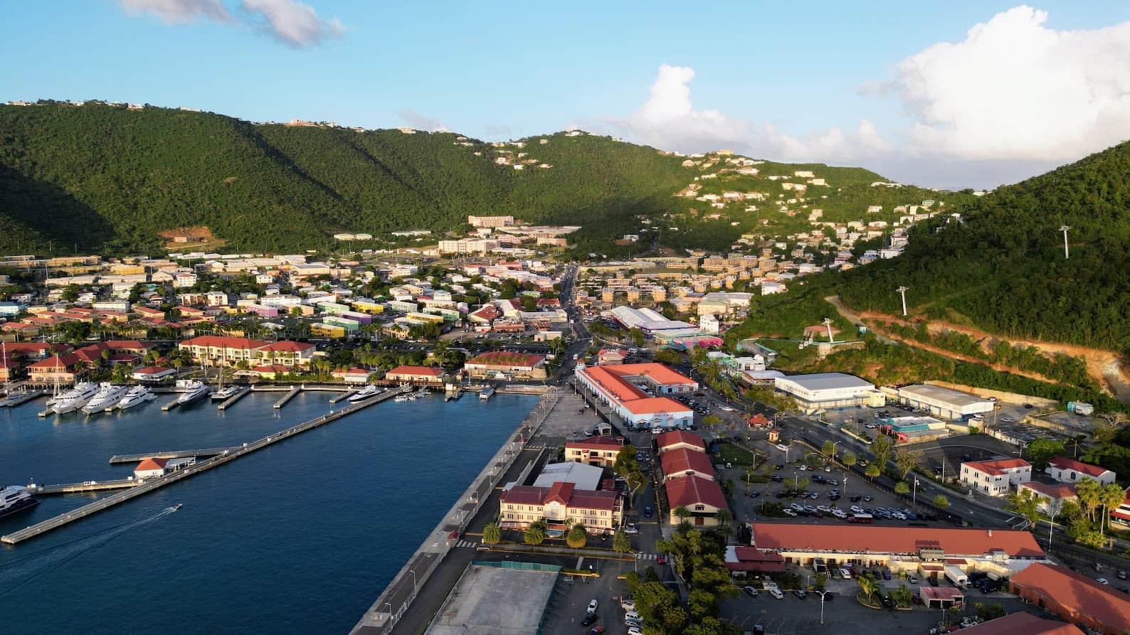 st. thomas port area caribbean