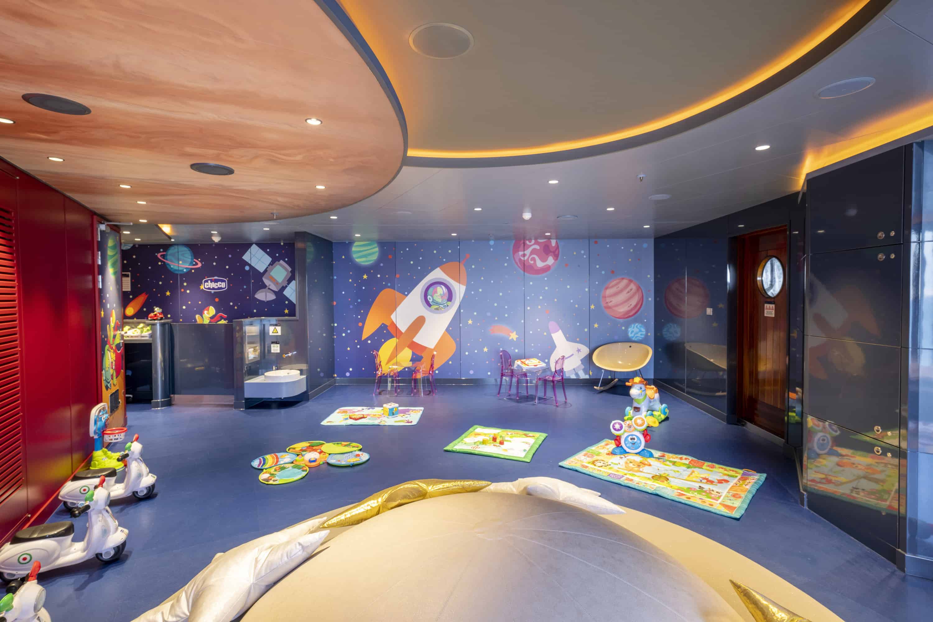 MSC CRUISES DESIGNED THE BABY CLUB ON BOARD MSC SEASCAPE IN PARTNERSHIP WITH CHICCO CREDIT IVAN SARFATTI