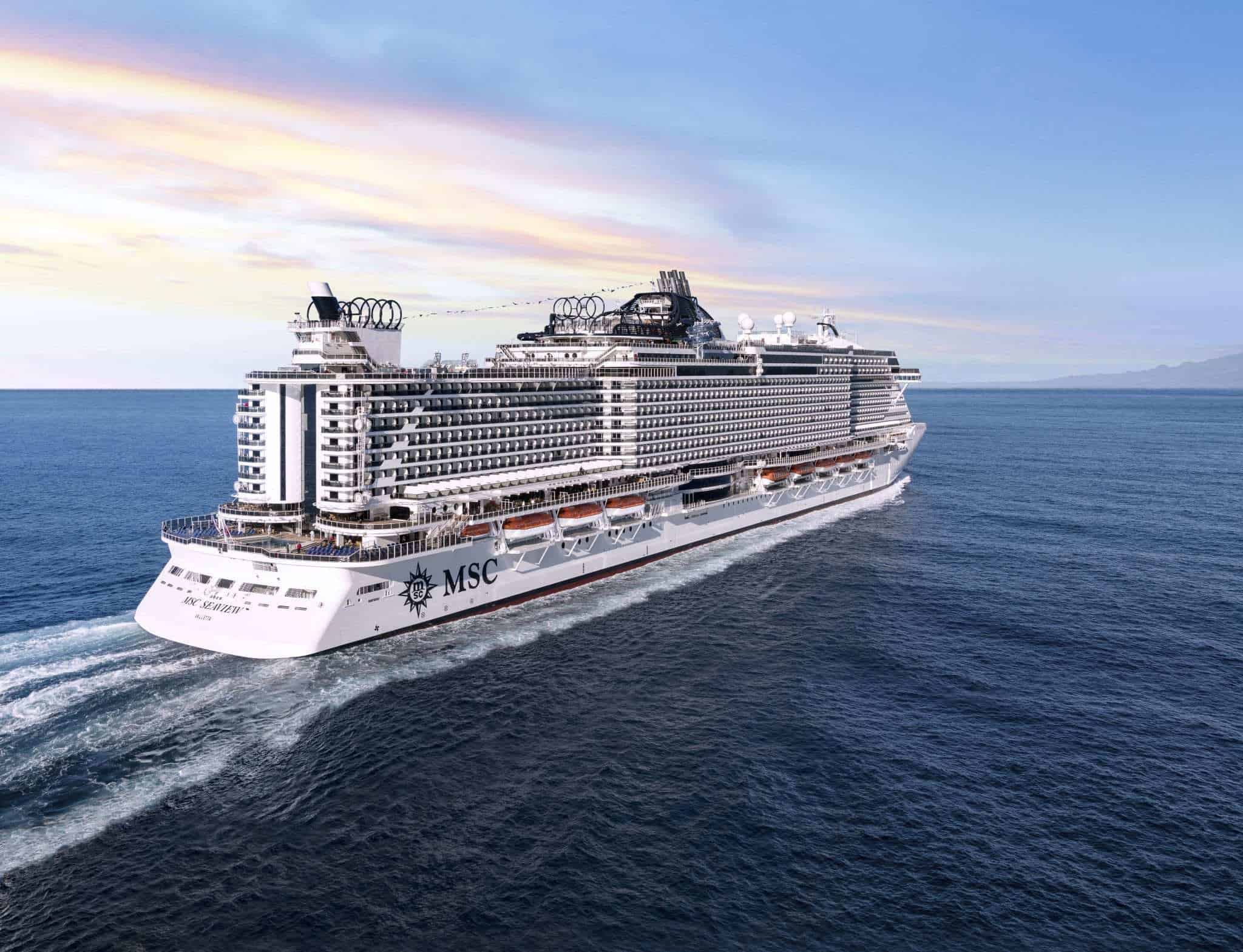 MSC seaview exterior