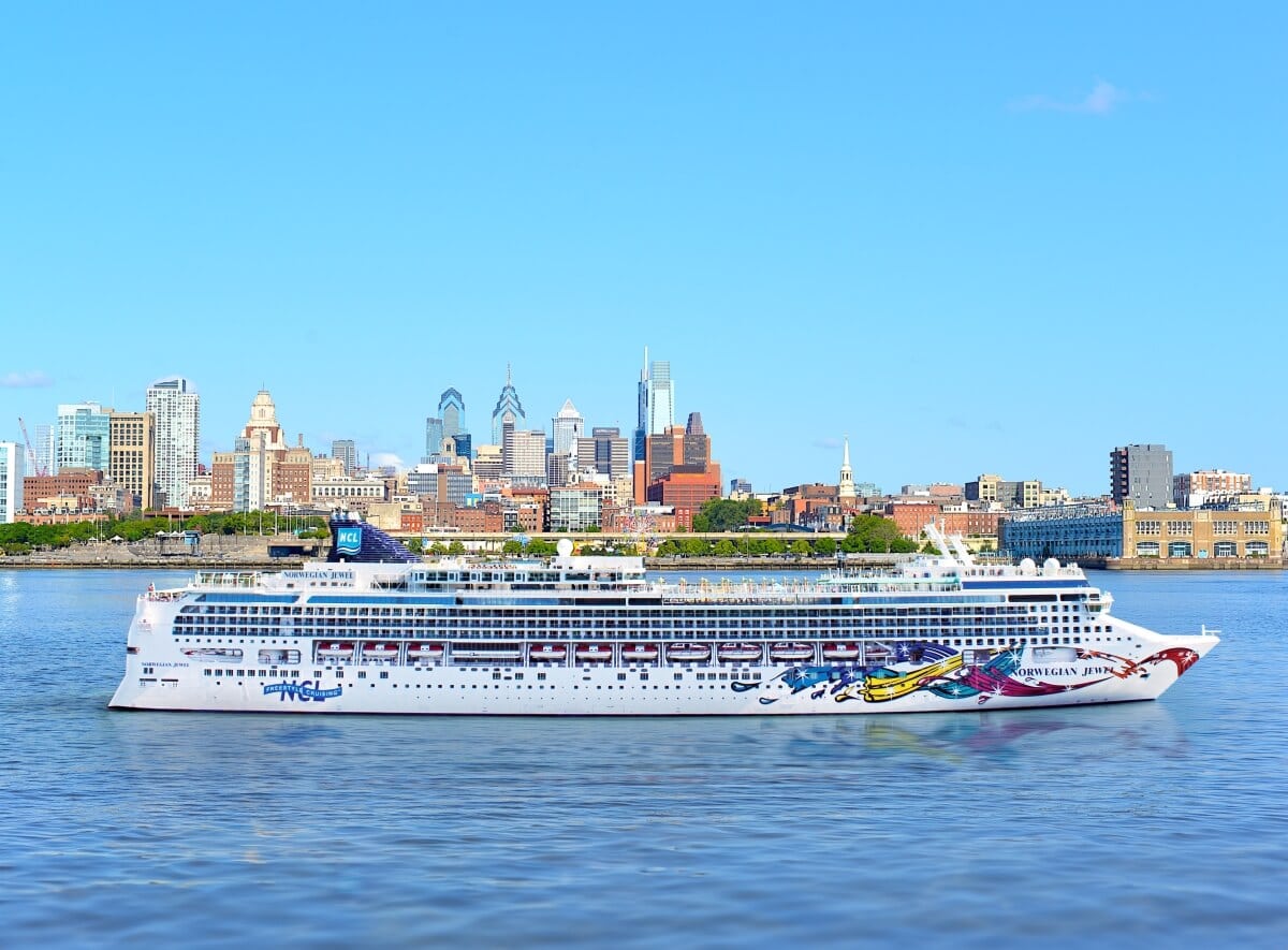 Norwegian Jewel in Philadelphia