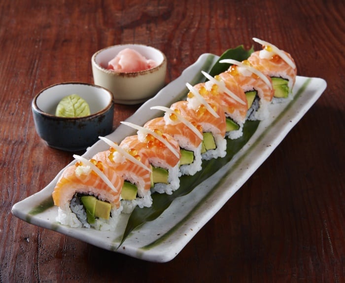 spicy pacific salmon roll