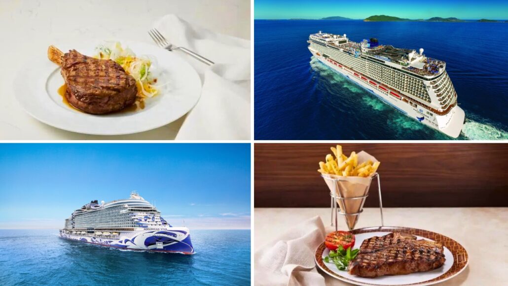 Norwegian Cruise Line menus