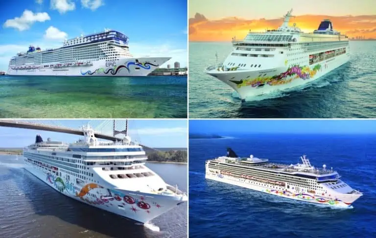 norwegian cruise line ships