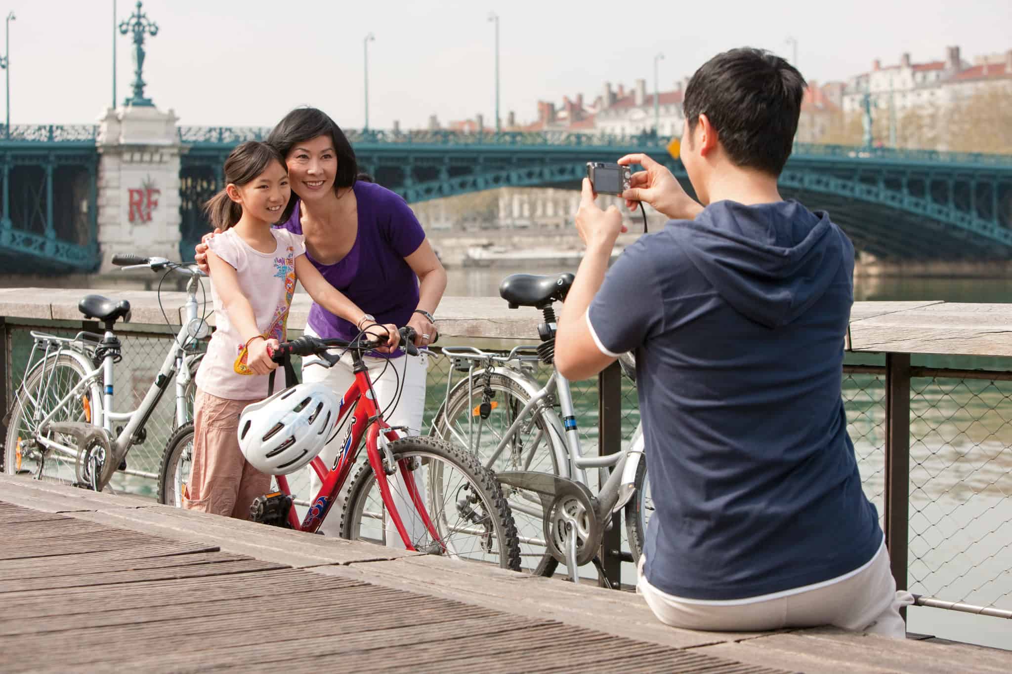 uniworld river cruise bicycles in port