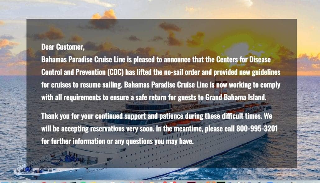 Bahamas Paradise screenshot Nov. 15