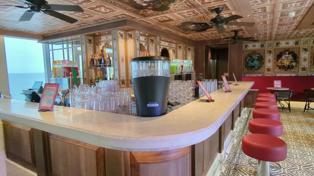 Interior view of Carnival Venezia Rococo Bar