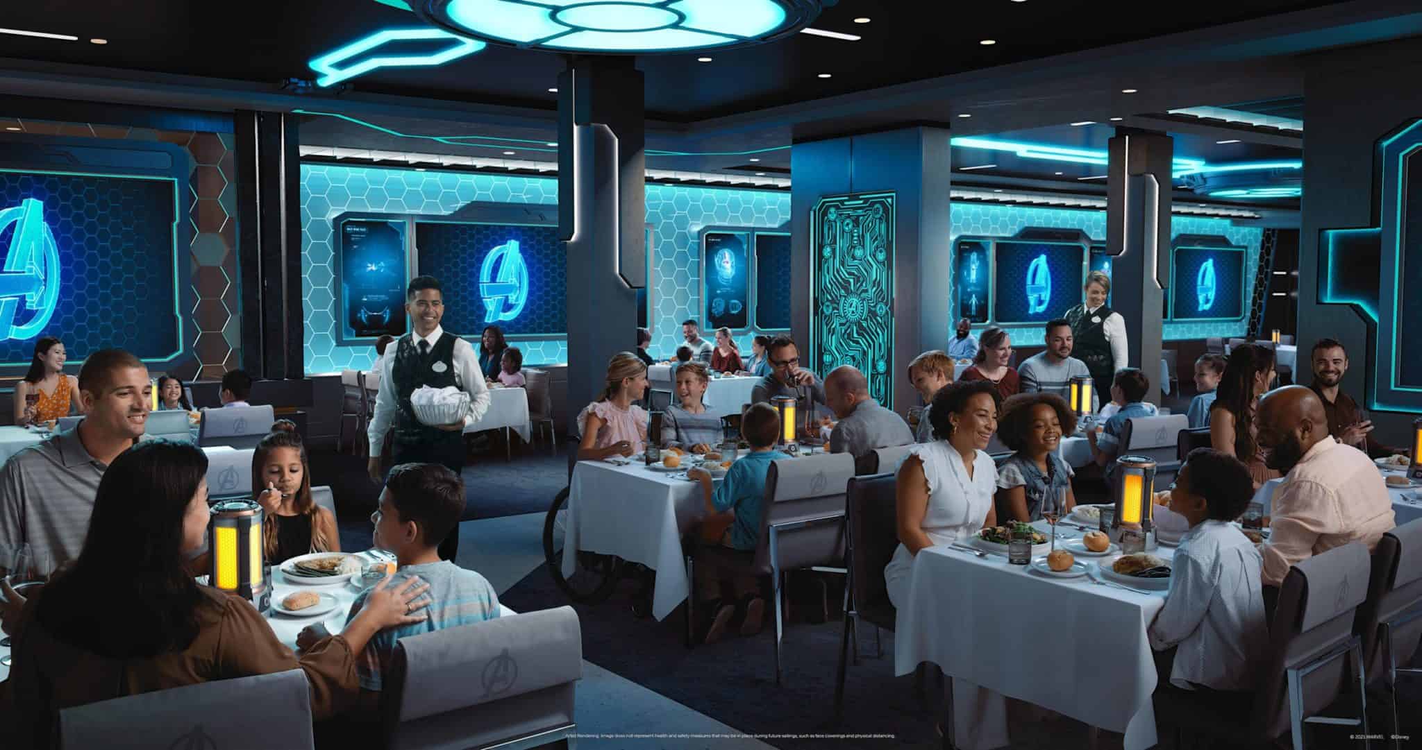 disney wish worlds of marvel restaurant