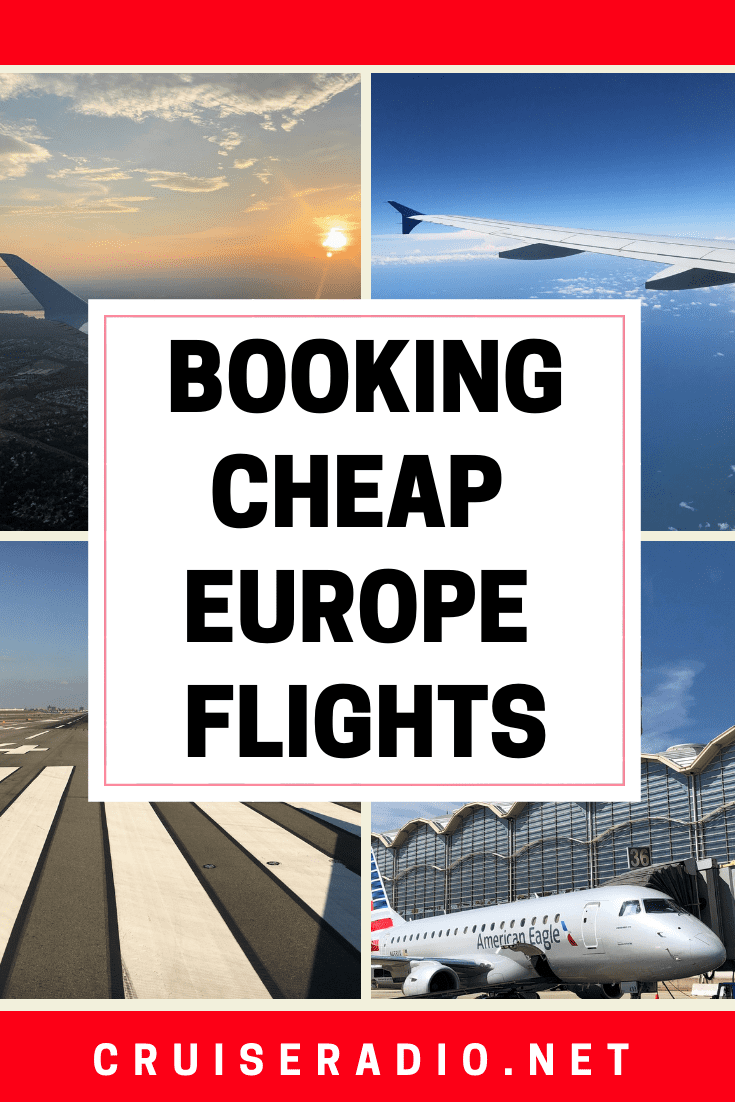 BOOKING CHEAP EUROPE FLIGHTS