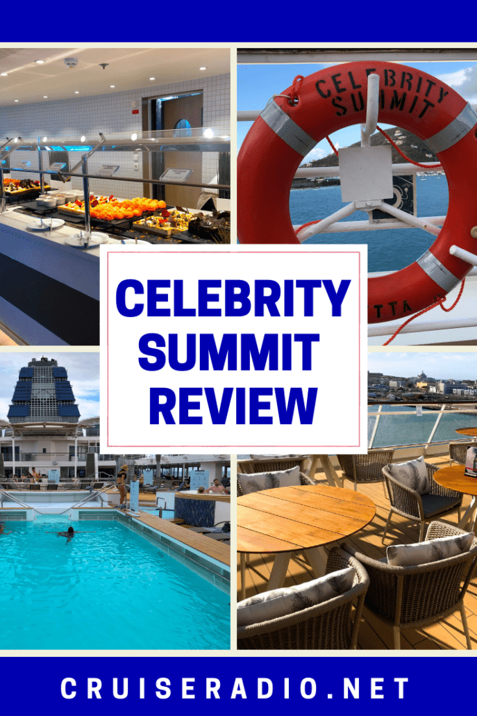 CELEBRITY SUMMIT REVIEW 2019