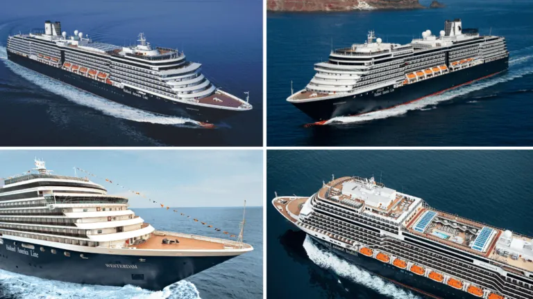 Holland America Line ships by age