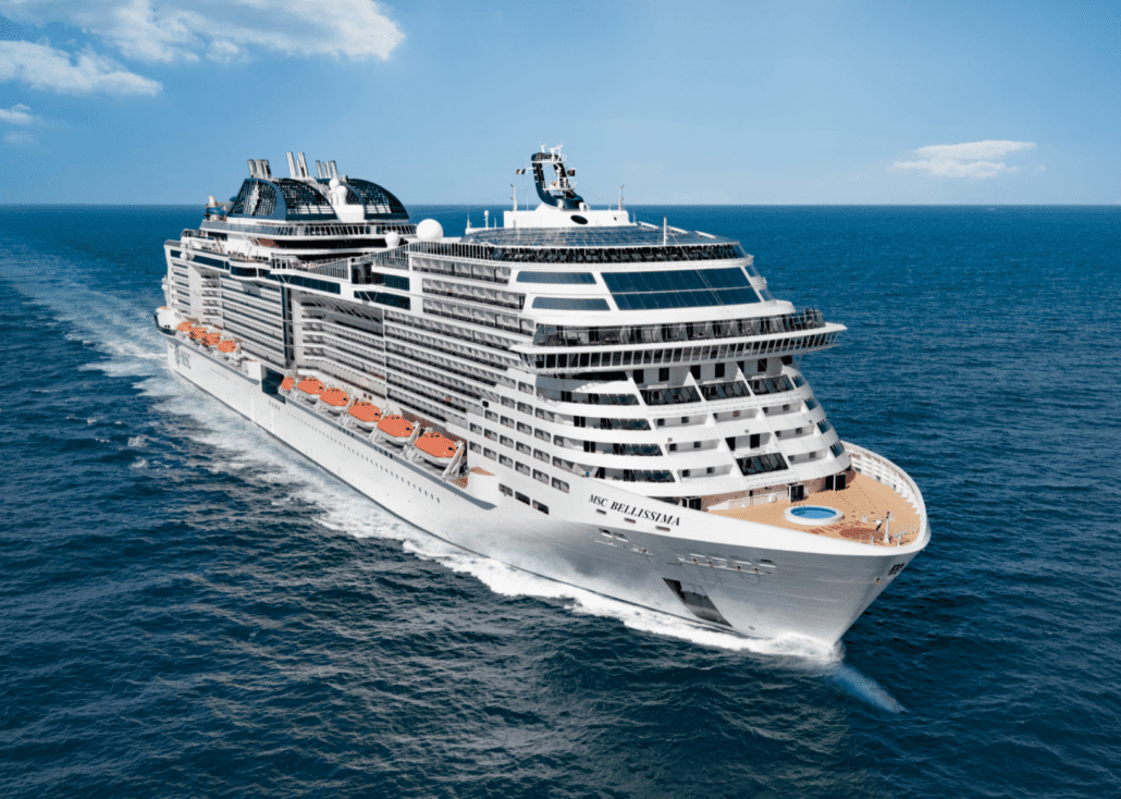 msc bellissima exterior