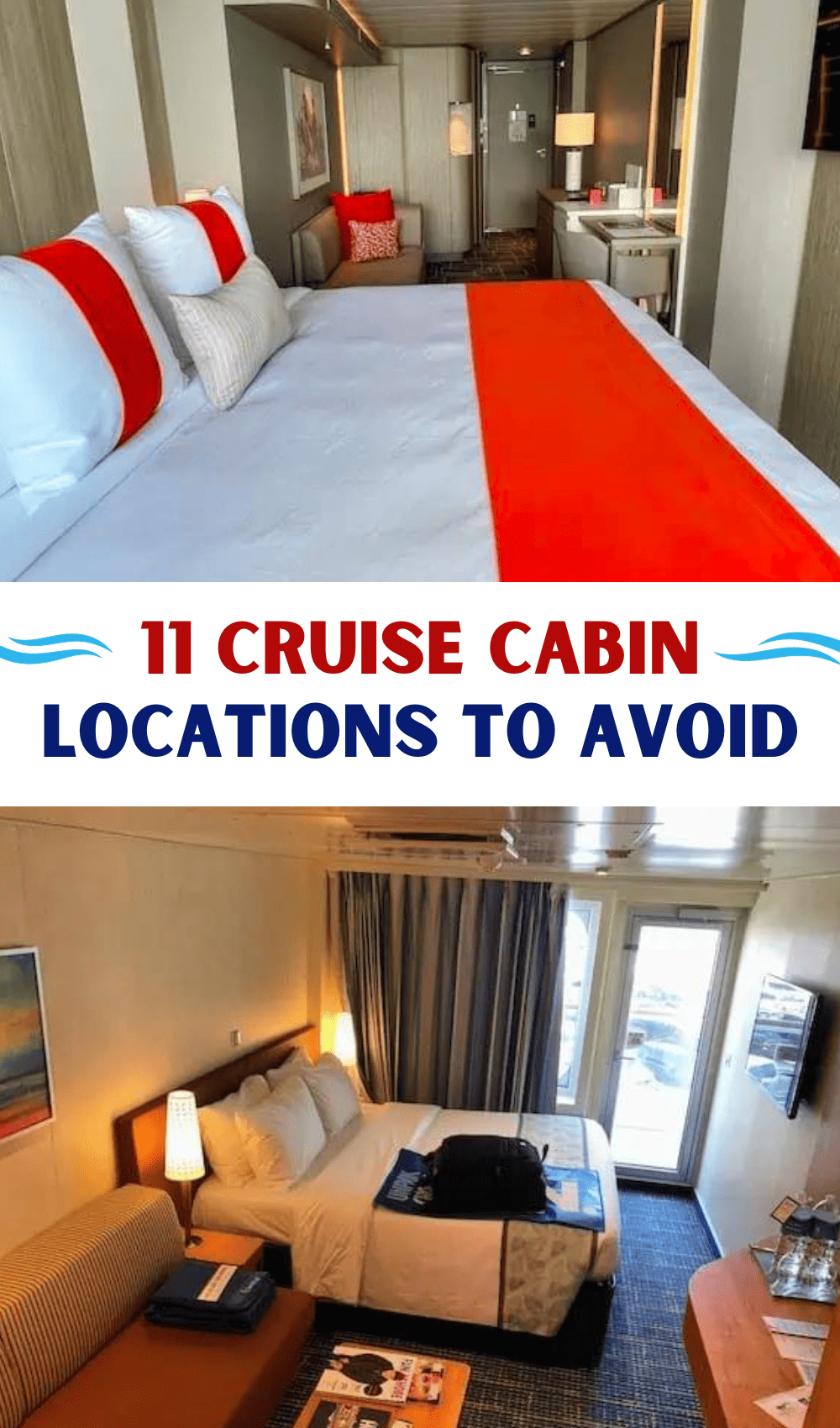 11 cruise cabin locations to avoid