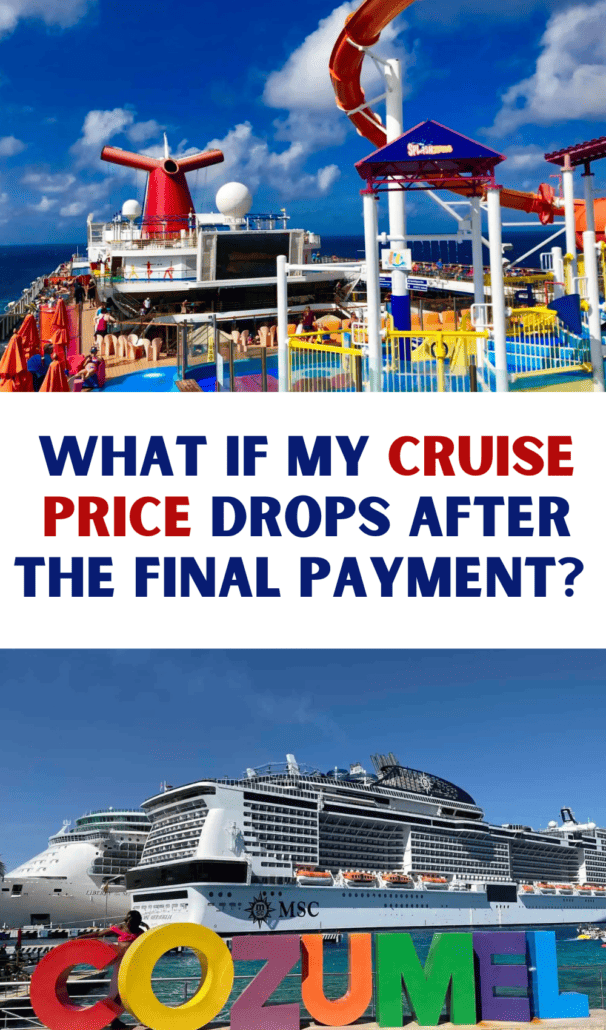 what if my cruise price drops after final payment