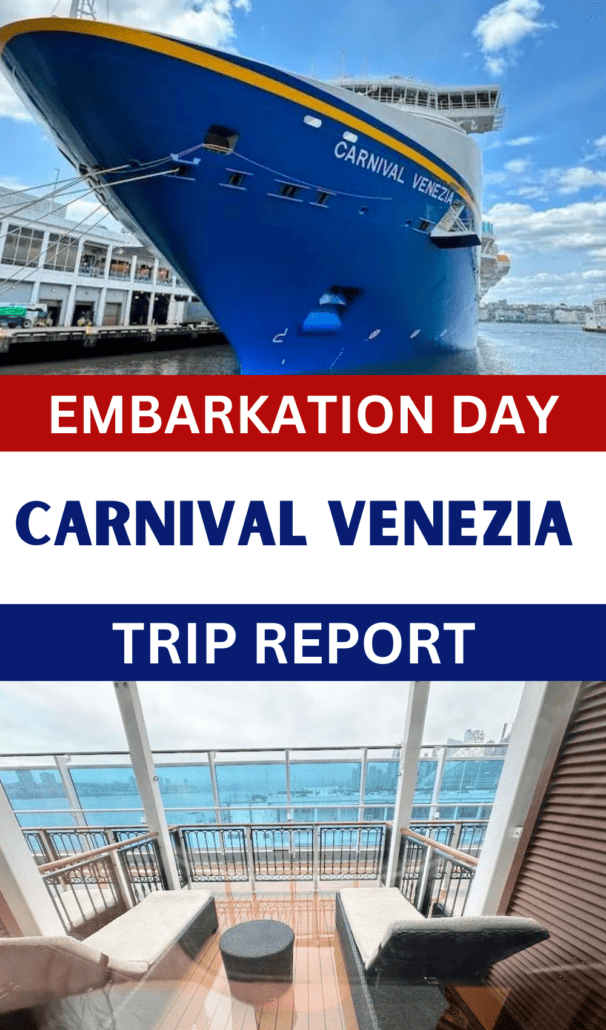 Embarkation day carnival venezia