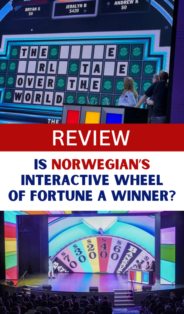 Is Norwegian's Interactive wheel of fortune a winner?